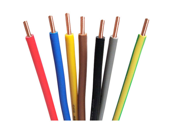 Trung Quốc Màu đơn dây cáp PVC cách điện dây 70 ℃ Max Conductor Nhiệt độ nhà cung cấp