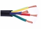Dây cáp điện bọc nhựa PVC với dây dẫn đồng linh hoạt 4 lõi Flex Cable nhà cung cấp