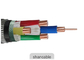 Cáp cách điện PVC được phê duyệt theo tiêu chuẩn ISO Bốn lõi nhôm cho dây chuyền phân phối điện nhà cung cấp