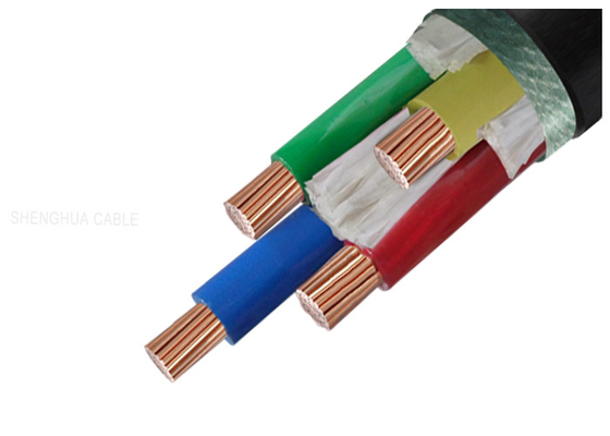Trung Quốc 0.6 / 1kV Cáp cách điện bốn lõi PVC với cáp dẫn điện đồng nhà cung cấp