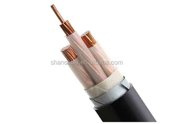 Trung Quốc Cáp điện cách nhiệt XLPE với dây dẫn đồng và tấm chắn cáp không được bảo vệ nhà cung cấp
