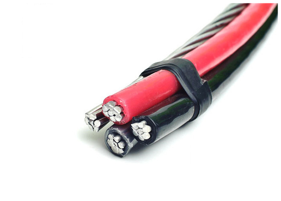 Trung Quốc Cáp treo bó Shanghai Shenghua Cable cách điện XLPE / PVC, Cáp thả dịch vụ Triplex nhà cung cấp