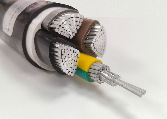 Trung Quốc N2XRY 4x35mm2 Vàng không oxy PVC cách nhiệt dây bọc thép cáp điện ngầm 0.6/1kV nhà cung cấp