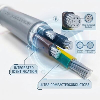 Trung Quốc N2XCH-J 5x16mm2 Low Smoke Zero Halogen PVC Insulated Cable Tunnel 0.6/1kV IEC60502 nhà cung cấp
