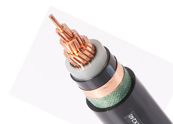 3 lõi XLPE cách nhiệt MV cáp điện dây thừng dây dẫn đồng để đặt Shenghua nhà cung cấp