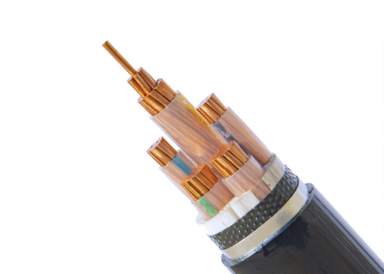 Tập đoàn Shenghua chống cháy 4 lõi LV 600/1000V Cáp điện bọc thép XLPE/PVC Cáp bọc thép thép nhà cung cấp