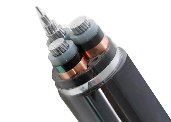 Nhóm Shenghua 240mm2 XLPE 3 lõi bọc thép MV dây cáp điện 15kV thép băng thép bọc thép cáp nhôm nhà cung cấp