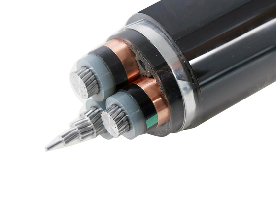 Nhóm Shenghua 240mm2 XLPE 3 lõi bọc thép MV dây cáp điện 15kV thép băng thép bọc thép cáp nhôm nhà cung cấp