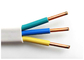 Dây cáp điện PVC cách điện phẳng 3 lõi x2.5SQMM Đường vỏ cứng của hộ gia đình với màu trắng nhà cung cấp