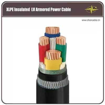Dây dẫn điện bằng đồng bọc thép LV, Cáp thép bọc thép 4 lõi nhà cung cấp
