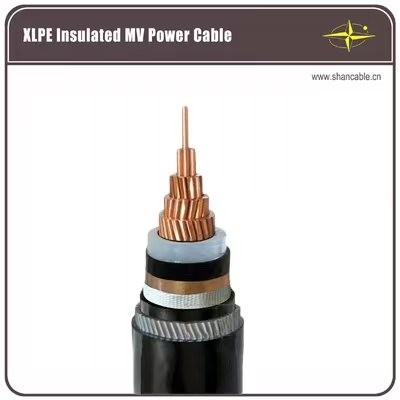 Dây thép mạ kẽm bọc thép bọc thép XLPE bọc PVC bên trong YJV nhà cung cấp