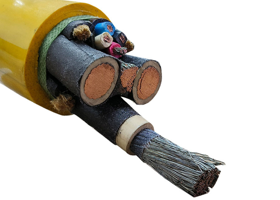 Cáp điện Shenghua có vỏ bọc cao su có vỏ bọc kim loại 0.66 / 1.14 KV Chứng nhận CE KEMA nhà cung cấp