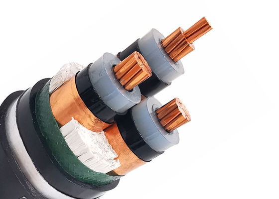 Cáp bọc thép băng thép SQMM Chuyên nghiệp của Shanghai Shenghua 3 lõi Tùy chỉnh YJLV22 3x300 nhà cung cấp