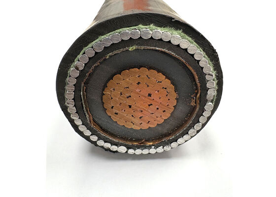 High-Voltage 35kV 3x400mm² Aluminum Electrical Cable with XLPE Insulation and Steel Armour nhà cung cấp