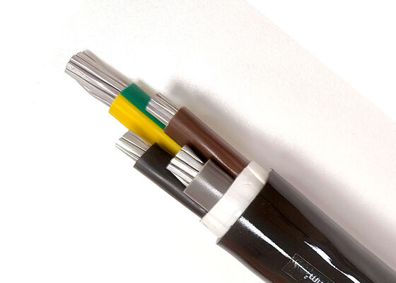 VV 3x16mm2 Vàng không oxy PVC cách nhiệt PVC dây cáp điện bao bọc cho lắp đặt trong nhà 0.6/1kV nhà cung cấp