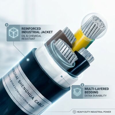 Oil Resistant Chemical Resistant PVC Insulated Cable 450/750V 3 Core Industrial Use nhà cung cấp