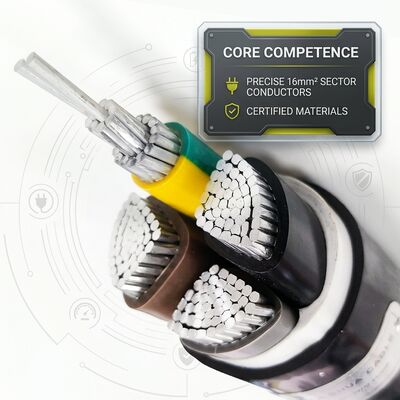 BS 7889 VDE NF C Standard PVC Insulated Cable 0.6/1kV 5 Core 5x16mm2 Export nhà cung cấp