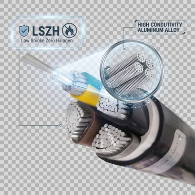 VGV 3x4mm2 UV Resistant PVC Insulated Cable Outdoor Overhead 0.6/1kV IEC60502 Copper nhà cung cấp
