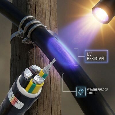 NYM 3x2.5mm2 UV Resistant PVC Insulated Cable Outdoor Lighting 450/750V IEC60228 nhà cung cấp