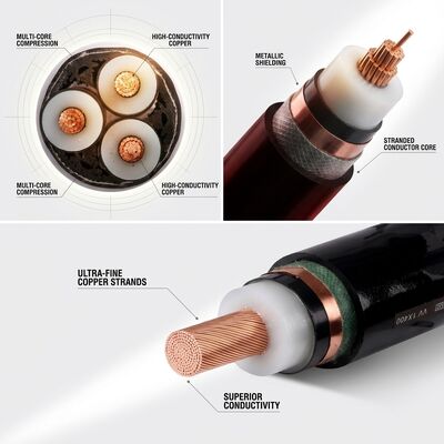 Cáp điện XLPE chống cháy BS6387 Chứng nhận 0.6/1kV Khẩn cấp nhà cung cấp