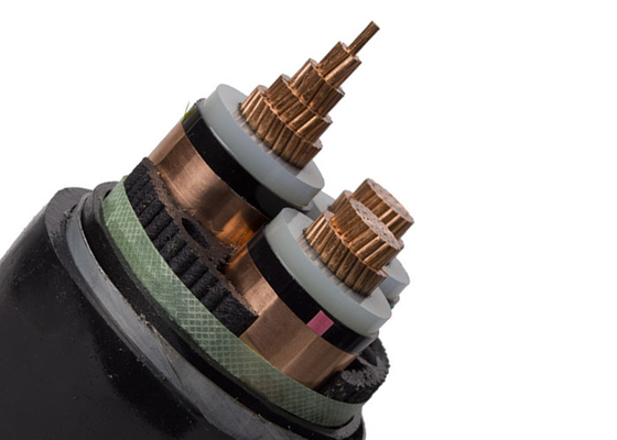 Đường cáp linh hoạt trung bình điện áp XLPE PVC cách nhiệt PVC bao bọc 3 lõi Sh Shenghua nhà cung cấp