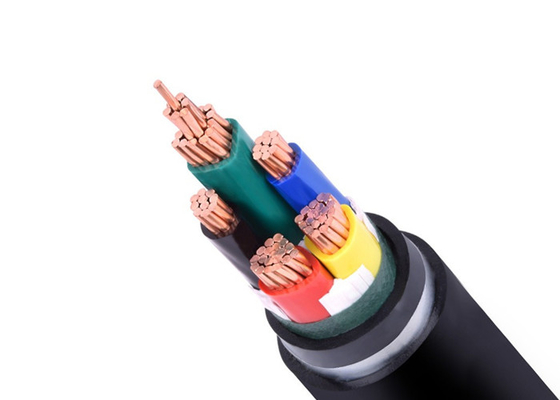 Đường cáp linh hoạt trung bình điện áp XLPE PVC cách nhiệt PVC bao bọc 3 lõi Sh Shenghua nhà cung cấp