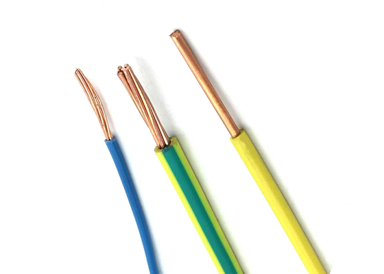 Shanghai Shenghua PVC loại ST5 PVC vỏ dây cáp điện Sợi đồng lõi Sợi đất 500v nhà cung cấp