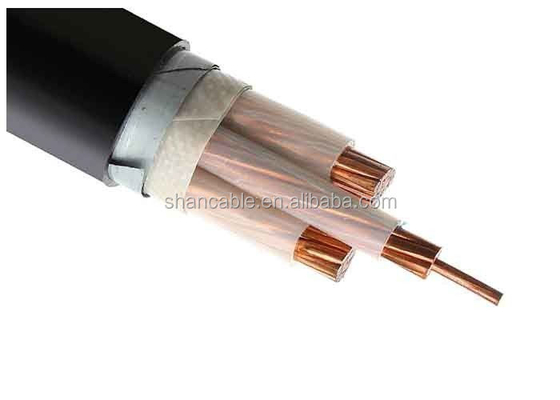 Cáp điện cách nhiệt XLPE điện áp trung bình lõi duy nhất 3 lõi dây dẫn đồng XLPE Cáp cách nhiệt N2XSY nhà cung cấp