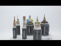 Cáp nguồn PVC đen cách điện XLPE Dây dẫn đồng / nhôm